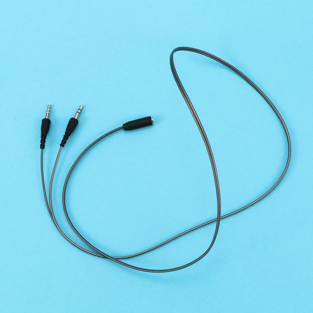 1M 3,5 mm vrouwelijk naar 2 ma - Earphone Splitter Jack recensie en prijs