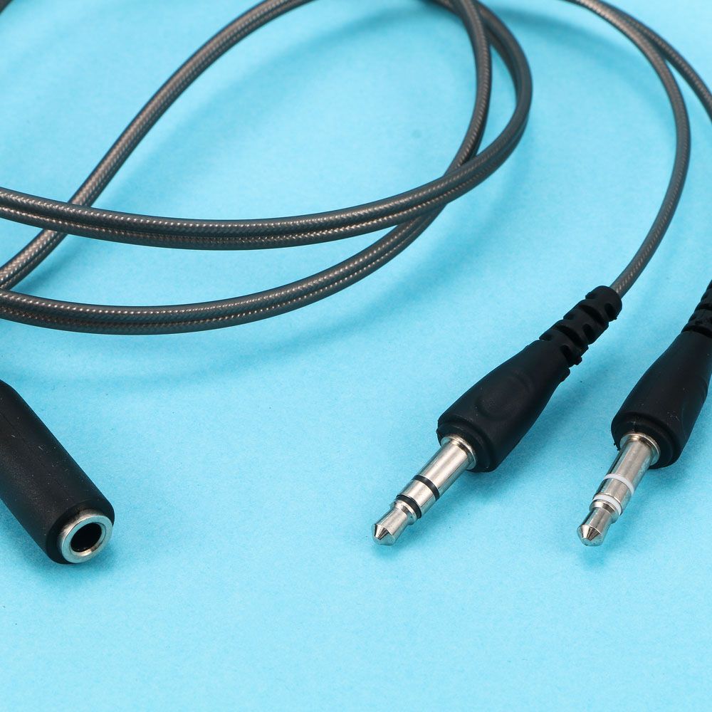 1M 3,5 mm vrouwelijk naar 2 ma - Earphone Splitter Jack recensie en prijs