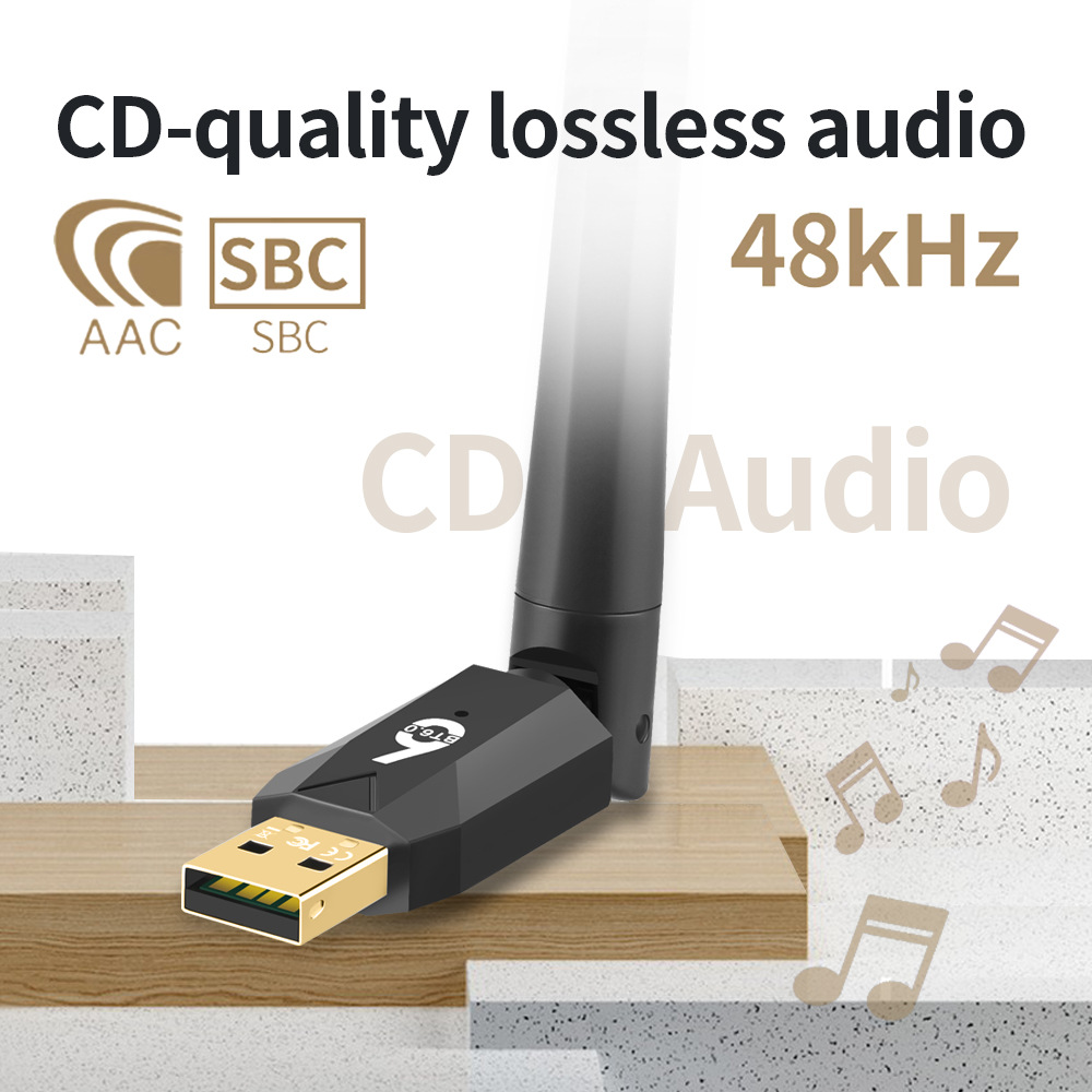 200M USB Bluetooth 6.0 Dongle  - Bluetooth Adapter Receiver recensie en prijs