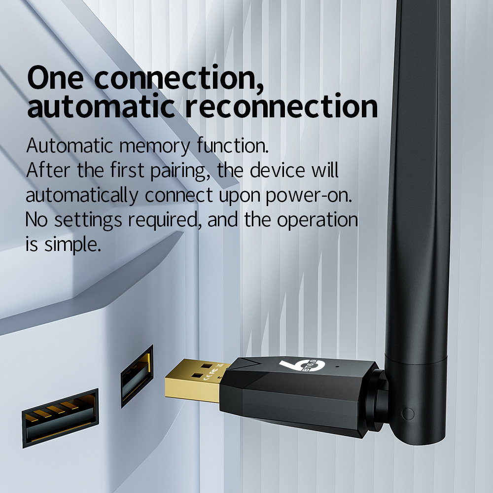200M USB Bluetooth 6.0 Dongle  - Bluetooth Adapter Receiver recensie en prijs